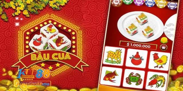 Game Bầu Cua Tôm Cá kubet